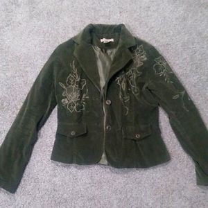 Green Corduroy Jacket